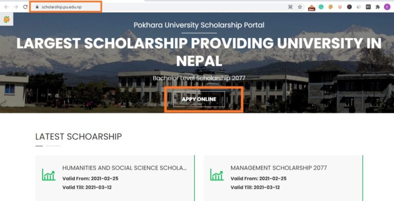Onlice-apply-Pokhara-University