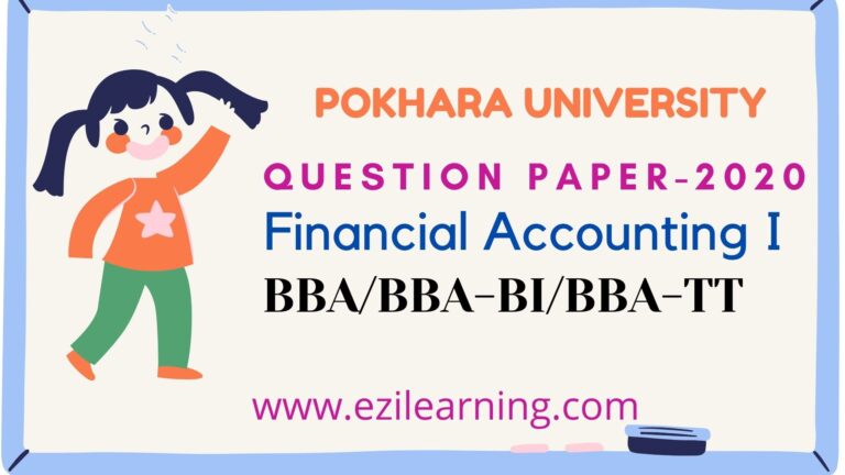 Pokhara university old question paper bba