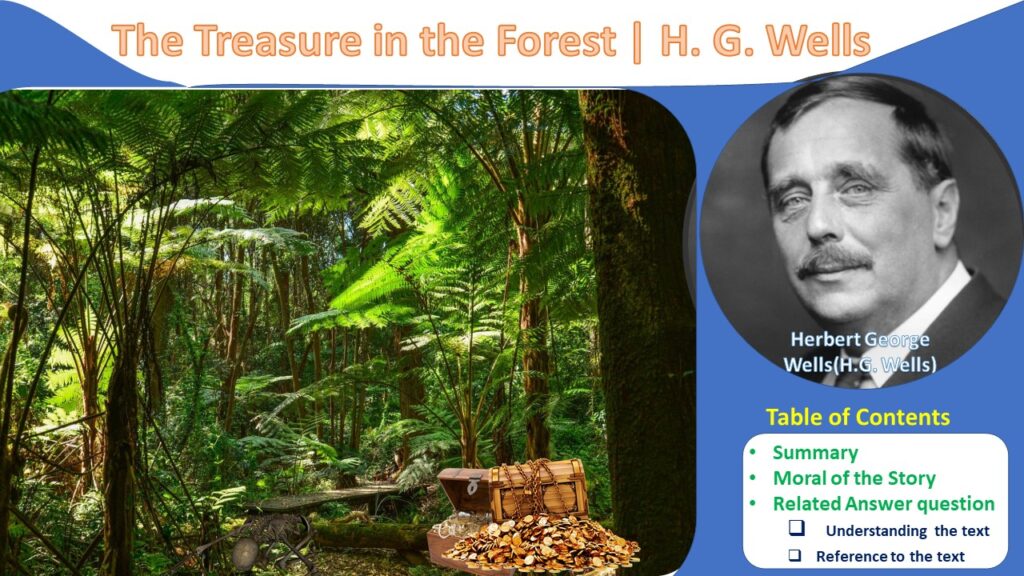 The treasure in the forest questions answers
