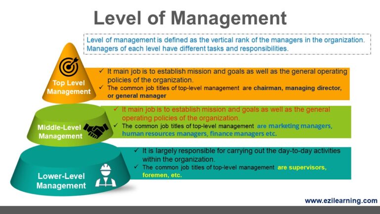 level of management
