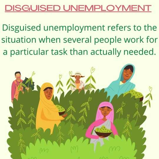 Disguised Unemployment