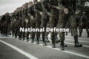 Examples of Public Goods- National defense