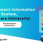 Management Information System | Question Banks | PU Management-Information system question bank