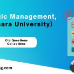 Strategic management question bank Pokhara university